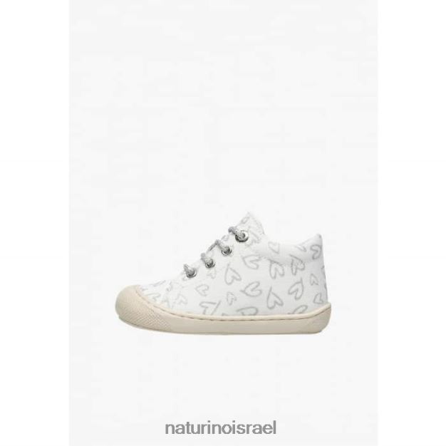Naturino נעלי קנבס צעדים ראשונים גוֹלֶם 0NR062146 ילדים לבן