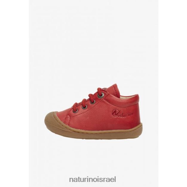 Naturino נעלי פעוטות מעור נאפה גוֹלֶם 0NR062219 ילדים אָדוֹם