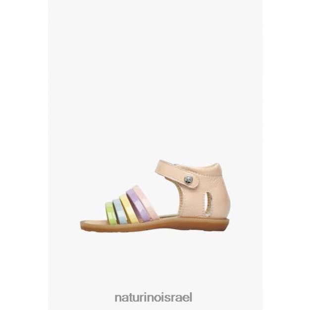 Naturino סנדלי עור פטנט רובינו 0NR062234 ילדים ורוד פודרה