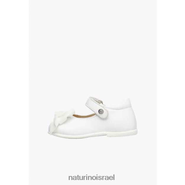 Naturino בלרינות מעור ערבסק 0NR062530 ילדים לבן