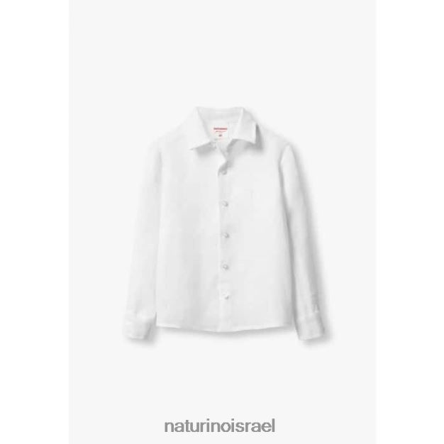 Naturino חוּלצָה בייריי 0NR062619 ילדים לבן