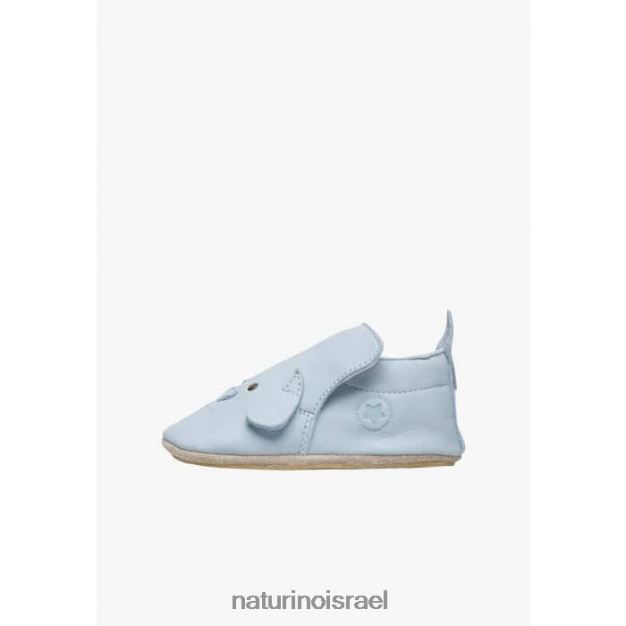 Naturino נעלי עריסה עם תיקון כלבלב דלין 0NR0628 תִינוֹק כחול בהיר
