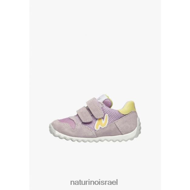 Naturino נעלי ספורט מעור ובד סמי 2 vl. 0NR062372 ילדים לִילָך