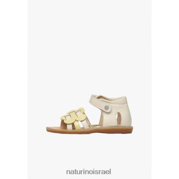 Naturino סנדלי עור פטנט betenilde 0NR062324 ילדים חלב
