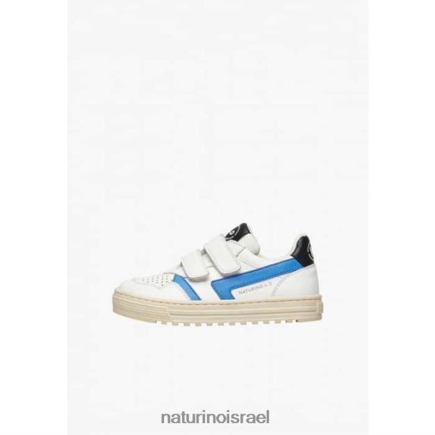 Naturino נעלי ספורט מעור מלאכותי ceonia vl. 0NR06247 ילדים לבן-צי