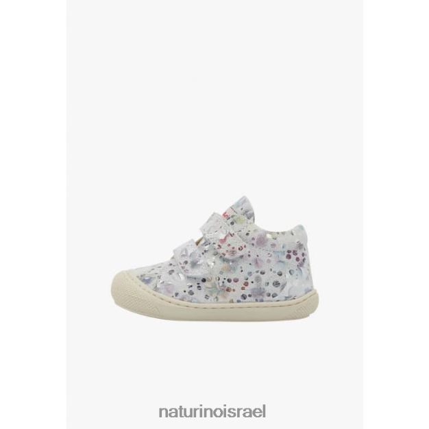 Naturino נעלי זמש צעדים ראשונים cocoon vl 0NR062181 ילדים לבן