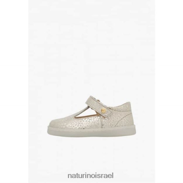 Naturino סנדלי עור חצי סגורים samoma vl 0NR062547 ילדים פְּלָטִינָה