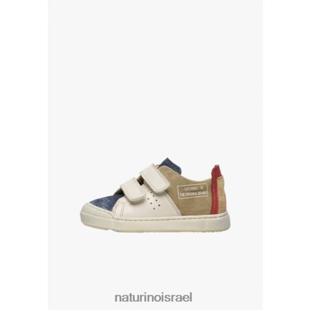 Naturino נעלי ספורט מעור וזמש trajan vl 0NR062380 ילדים כחול-יונה אפור