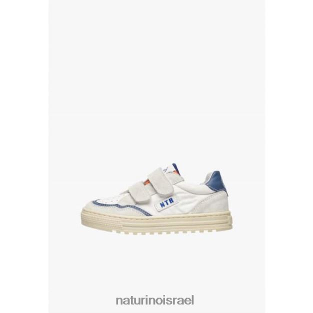 Naturino נעלי ספורט מעור ובד אריטון vl. 0NR062409 ילדים אפור כחול