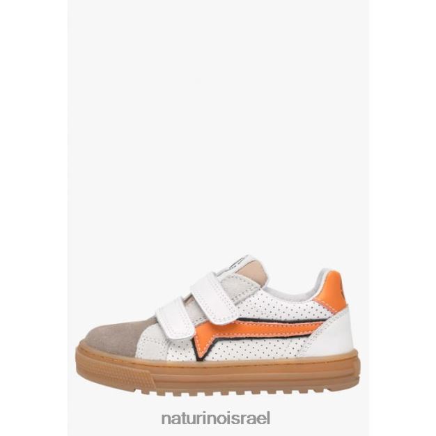 Naturino נעלי ספורט מעור וזמש בליץ vl. 0NR062453 ילדים אפור-יונה אפור